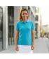 Tricou premium de damă cu guler ALTISPORT ALW002210 TURCOAZ