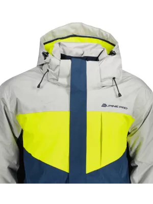 Geacă de schi pentru bărbați ALPINE PRO SARDAR 5 MJCU503 VERDE