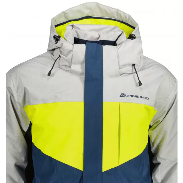  Geacă de schi pentru bărbați ALPINE PRO SARDAR 5 MJCU503 VERDE 