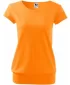 Tricou pentru femei MALFINI CITY 120 PORTOCALA MANDARINA