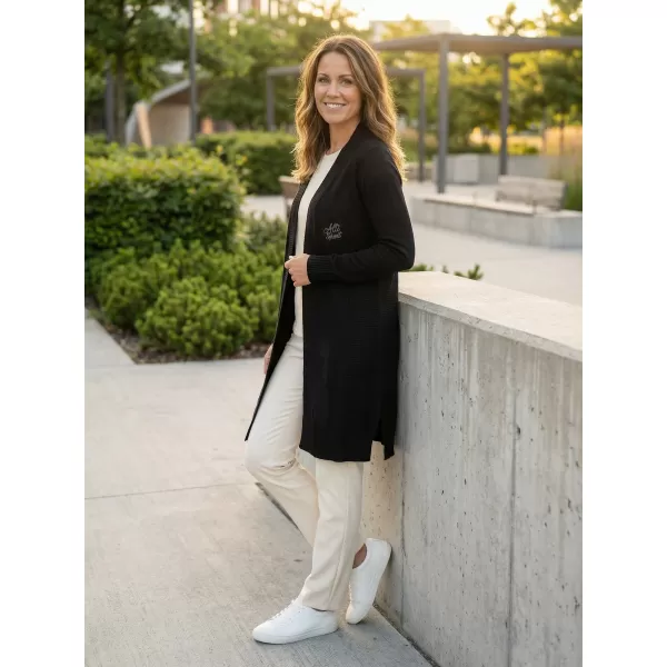  Cardigan de damă ALTISPORT KALISA LPLU104 NEGRU 
