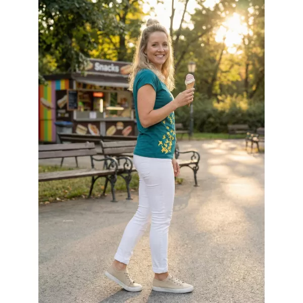  Tricou pentru femei ALTISPORT JEDRA LTSU841 KEROSENUL 