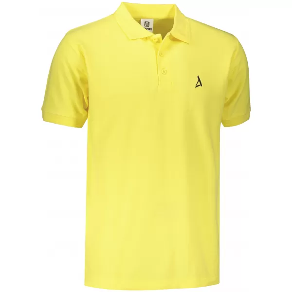  Tricou premium pentru bărbați cu guler ALTISPORT ALM002203 LĂMÂIE 