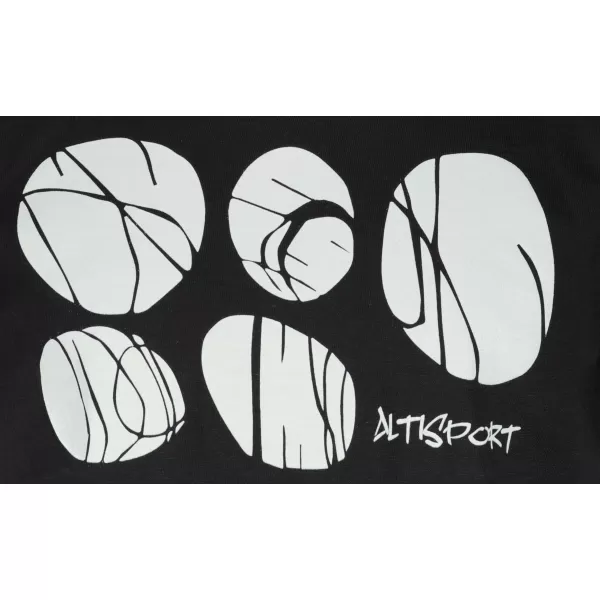  Tricou pentru copii ALTISPORT ALK122138 NEGRU 