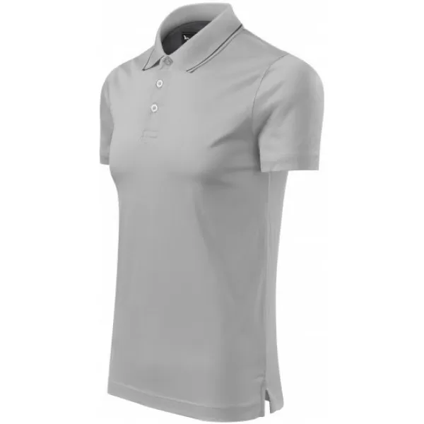  Tricou pentru bărbați cu guler MALFINI PREMIUM GRAND 259 GRI ARGINTIU 