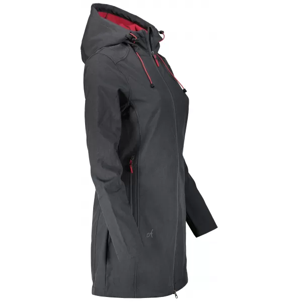  Palton softshell dama ALTISPORT DERAURA LCTU166 GRI INCHIS 
