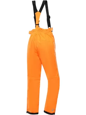 Pantaloni de schi pentru copii ALPINE PRO ANIKO 5 KPAU239 PORTOCALE