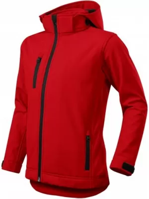 Jachetă softshell pentru copii MALFINI PERFORMANCE 535 ROŞU
