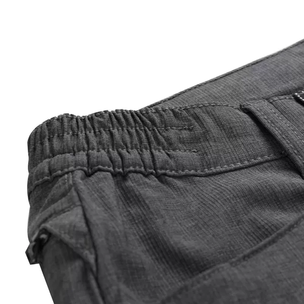  Pantaloni softshell pentru bărbați ALPINE PRO TIMER MPAU463 GRI ÎNCHIS 