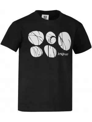 Tricou pentru copii ALTISPORT ALK122138 NEGRU
