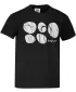 Tricou pentru copii ALTISPORT ALK122138 NEGRU