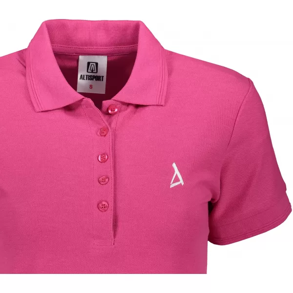  Tricou premium de damă cu guler ALTISPORT ALW002210 VIOLET 