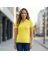 Tricou premium de damă cu guler ALTISPORT ALW002210 LĂMÂIE