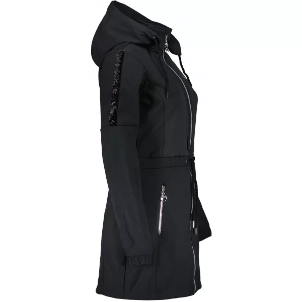  Palton softshell dama KIXMI MALAYA NEGRU 
