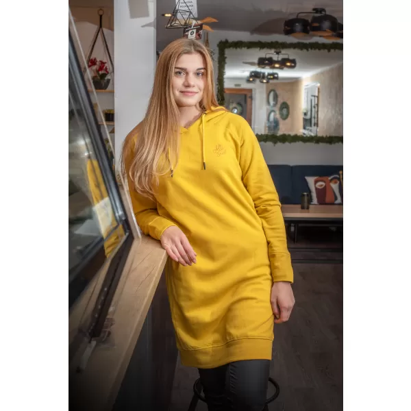  Hanorac prelungit dama ALTISPORT MIBELA LSKU366 GALBEN 
