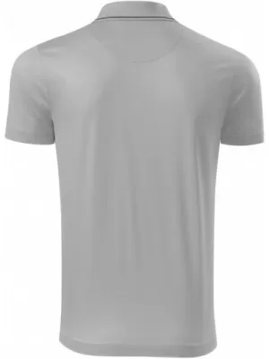 Tricou pentru bărbați cu guler MALFINI PREMIUM GRAND 259 GRI ARGINTIU