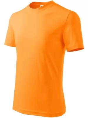 Tricou pentru copii MALFINI BASIC 138 PORTOCALA MANDARINA