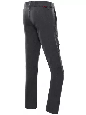 Pantaloni de softshell pentru bebeluși ALPINE PRO PLATAN 5 KPAU232 GRI ÎNCHIS