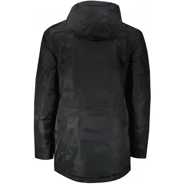  Geacă de iarnă pentru bărbați ALPINE PRO CLOC MJCU527 NEGRU/VERDE 