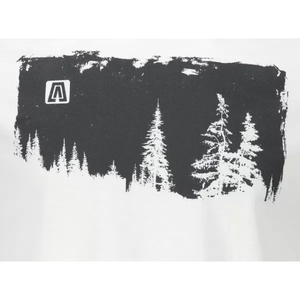  Pánské triko ALTISPORT CARRYOVER ALM111129 BÍLÁ 