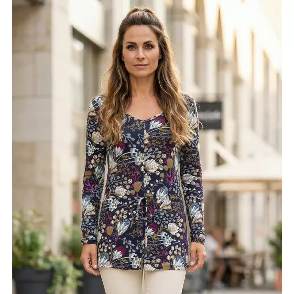  Tricou pentru femei KIXMI MARINA ALBASTRU INCHIS 