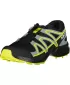 Pantofi de alergare pentru copii SALOMON SPEEDCROSS J L41447100 NEGRU/NEGRU/VERDE