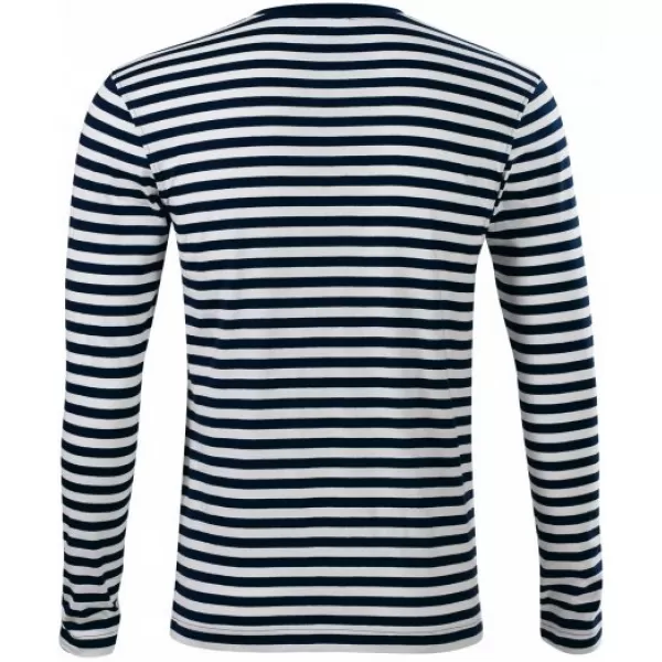  Tricou de damă cu mâneci lungi MALFINI SAILOR LS 807 ALBASTRU MARIN 