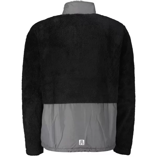  Hanorac pentru bărbați din fleece ALTISPORT HONOB MSWU307 NEGRU 