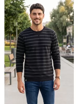 Tricou pentru bărbați ALTISPORT KIAFAT MTSU706 NEGRU