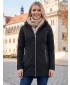 Palton softshell dama ALTISPORT GYMA LCTU163 NEGRU