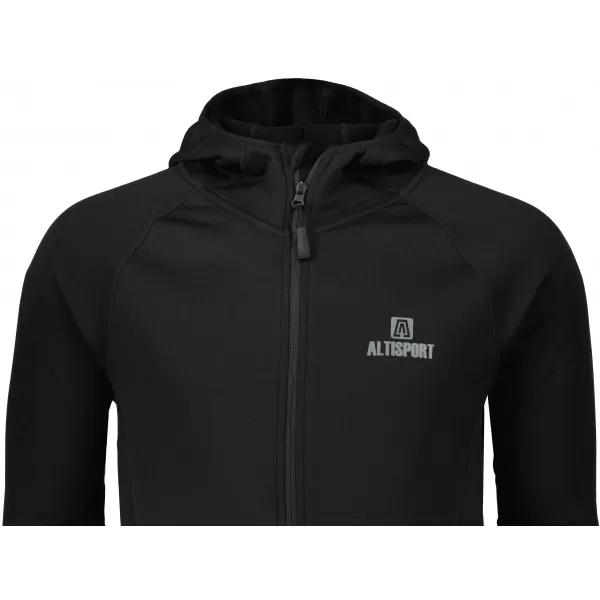  Hanorac premium pentru bărbați ALTISPORT ALM006417 NEGRU 