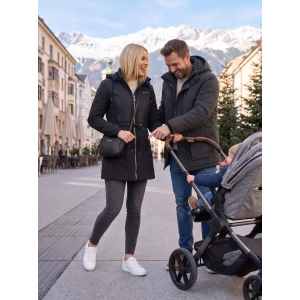  Palton softshell dama KIXMI MALAYA NEGRU 