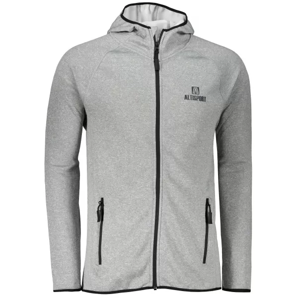  Hanorac premium pentru bărbați ALTISPORT ALM006417 EVIDENȚIERI GRI ÎNCHIS 