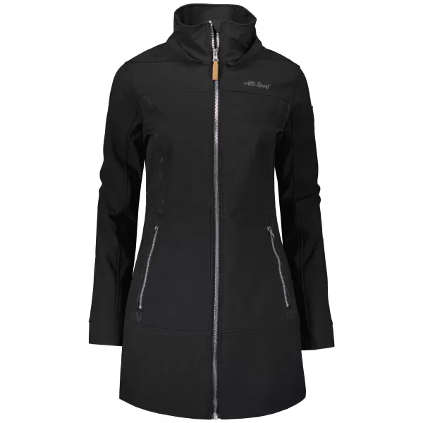  Palton softshell dama ALTISPORT GYMA LCTU163 NEGRU 