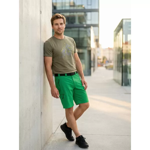  Pánské triko ALTISPORT CARRYOVER ALM115129 KHAKI 