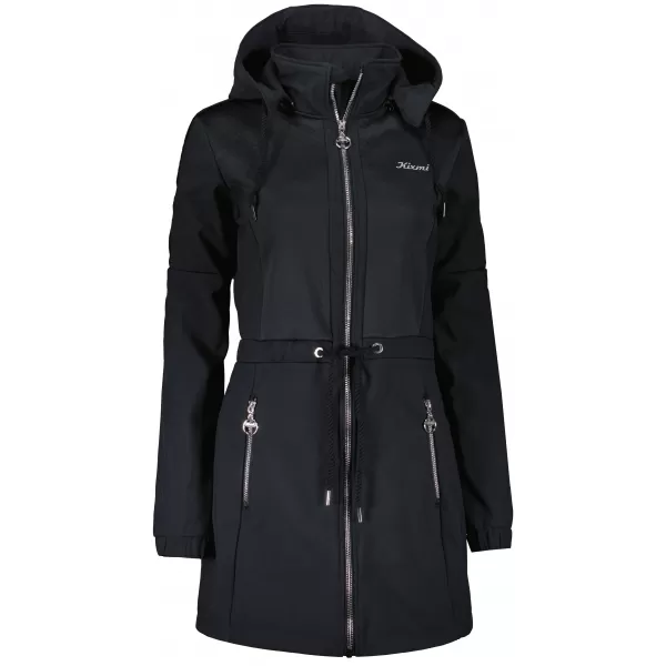  Palton softshell dama KIXMI MALAYA NEGRU 
