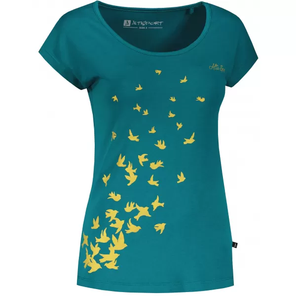  Tricou pentru femei ALTISPORT JEDRA LTSU841 KEROSENUL 