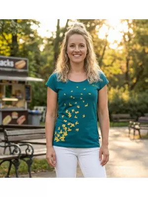 Tricou pentru femei ALTISPORT JEDRA LTSU841 KEROSENUL