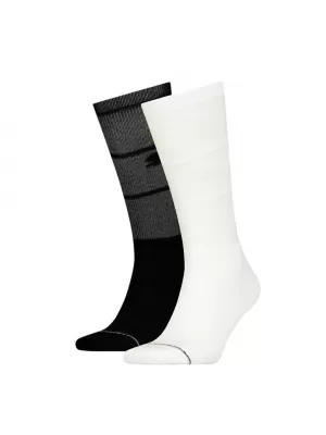 Ciorapi de dama PUMA CHILL REVERSED CREW 2P 935275-01 NEGRU/ALB