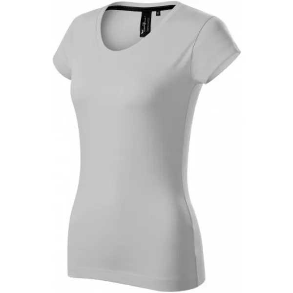  Tricou pentru femei MALFINI PREMIUM EXCLUSIVE 154 GRI ARGINTIU 
