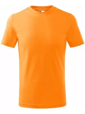 Tricou pentru copii MALFINI BASIC 138 PORTOCALA MANDARINA