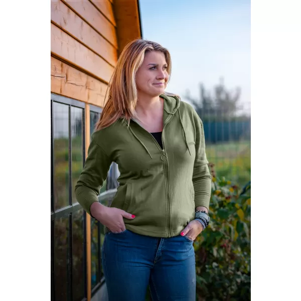  Hanorac de dama ALTISPORT BETERA LSWU328 VERDE 