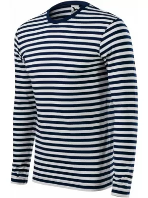 Tricou de damă cu mâneci lungi MALFINI SAILOR LS 807 ALBASTRU MARIN