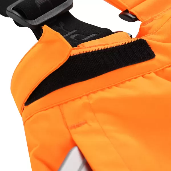  Pantaloni de schi pentru copii ALPINE PRO ANIKO 5 KPAU239 PORTOCALE 