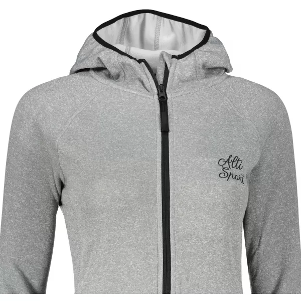  Hanorac premium pentru femei ALTISPORT ALW056418 EVIDENȚIERI GRI ÎNCHIS 