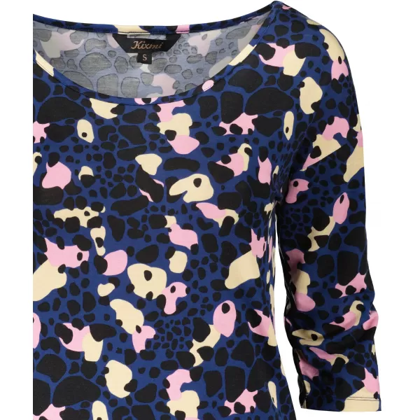  Tricou pentru femei KIXMI MENDY ALBASTRU INCHIS 