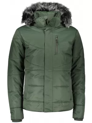 Geacă de iarnă pentru bărbați ALPINE PRO GABRIELL 5 MJCU487 VERDE
