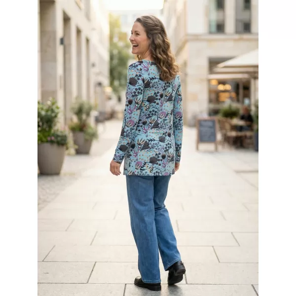  Tricou pentru femei KIXMI MARINA ALBASTRU 