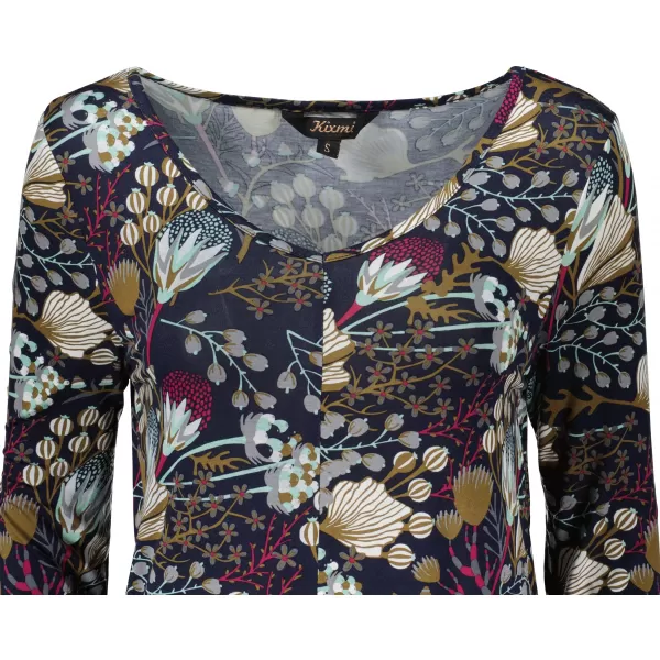  Tricou pentru femei KIXMI MARINA ALBASTRU INCHIS 