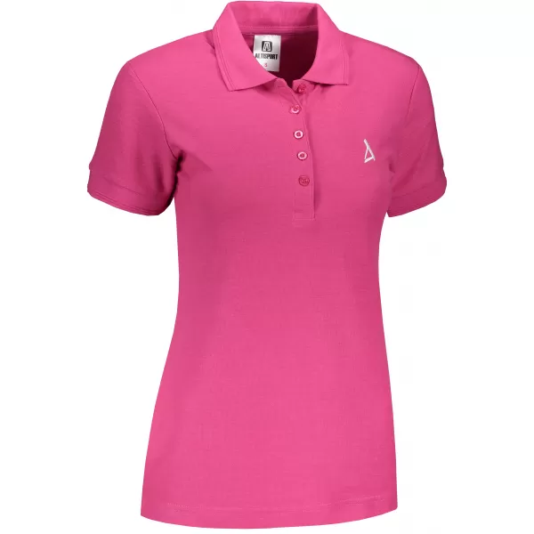  Tricou premium de damă cu guler ALTISPORT ALW002210 VIOLET 